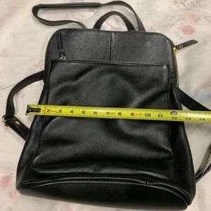 L.Credi Italian pebble leather back pack